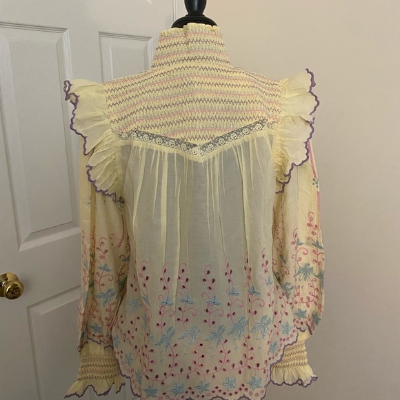 SOLD! LoveShackFancy Kassie Top - Picture 5 of 10